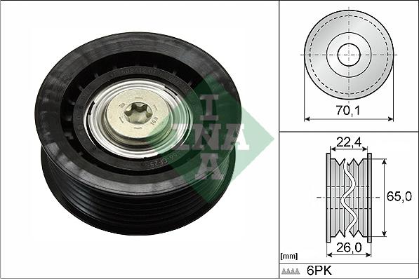 INA 532 0471 10 - Паразитна / водеща ролка, пистов ремък vvparts.bg