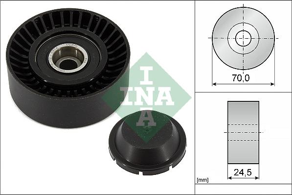 INA 532 0552 10 - Паразитна / водеща ролка, пистов ремък vvparts.bg