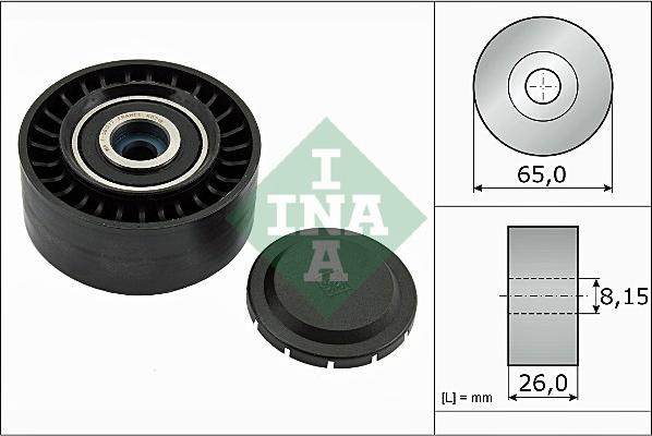 INA 532 0564 10 - Паразитна / водеща ролка, пистов ремък vvparts.bg