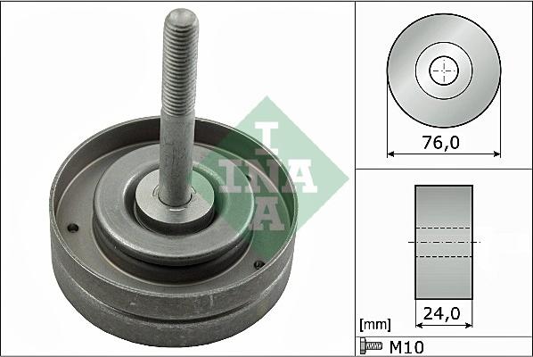 INA 532 0500 10 - Паразитна / водеща ролка, пистов ремък vvparts.bg