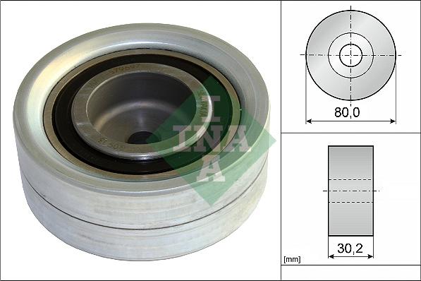 INA 532 0582 10 - Паразитна / водеща ролка, зъбен ремък vvparts.bg