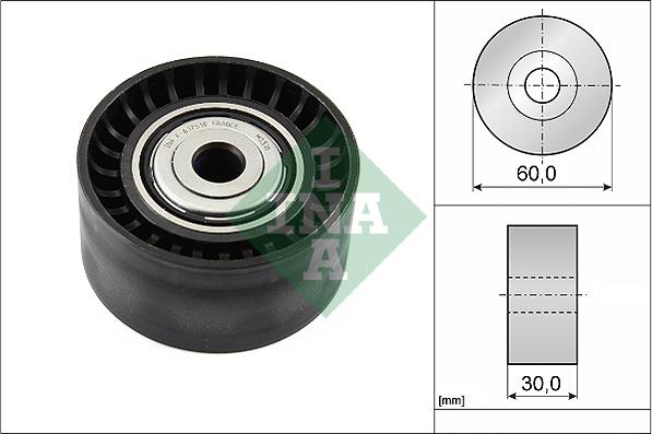 INA 532 0534 10 - Паразитна / водеща ролка, пистов ремък vvparts.bg