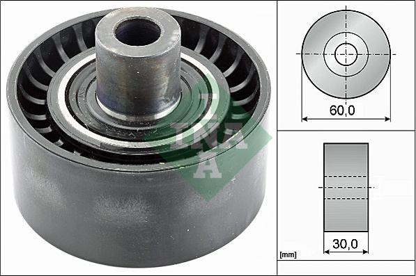 INA 532 0538 10 - Паразитна / водеща ролка, пистов ремък vvparts.bg