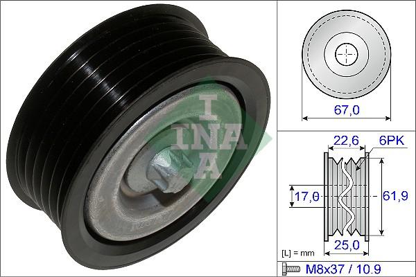 INA 532 0526 10 - Паразитна / водеща ролка, пистов ремък vvparts.bg