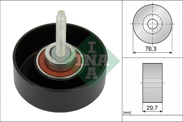 INA 532 0651 10 - Паразитна / водеща ролка, пистов ремък vvparts.bg