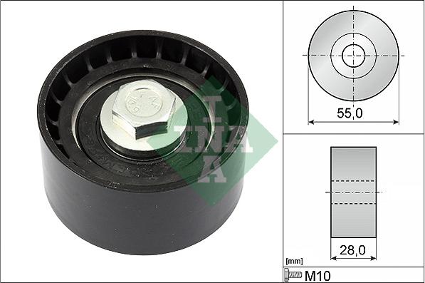 INA 532 0604 10 - Паразитна / водеща ролка, зъбен ремък vvparts.bg