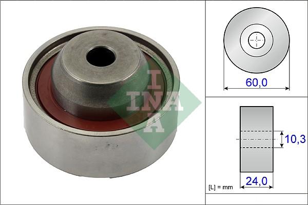 INA 532 0674 10 - Паразитна / водеща ролка, зъбен ремък vvparts.bg