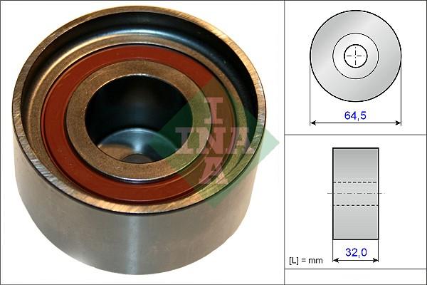 INA 532 0675 10 - Паразитна / водеща ролка, зъбен ремък vvparts.bg