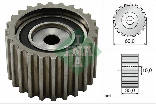 INA 532 0085 20 - Паразитна / водеща ролка, зъбен ремък vvparts.bg