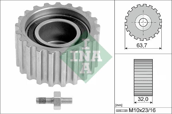 INA 532 0171 10 - Паразитна / водеща ролка, зъбен ремък vvparts.bg