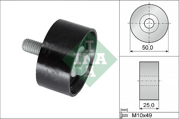 INA 532 0899 10 - Паразитна / водеща ролка, зъбен ремък vvparts.bg