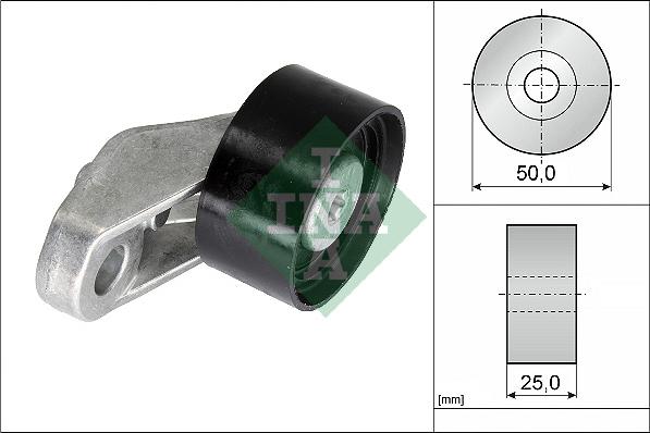 INA 532 0861 10 - Паразитна / водеща ролка, зъбен ремък vvparts.bg