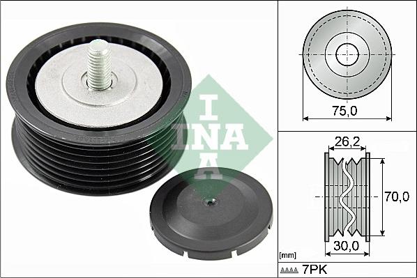 INA 532 0800 10 - Паразитна / водеща ролка, пистов ремък vvparts.bg