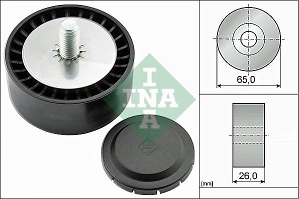 INA 532 0802 10 - Паразитна / водеща ролка, пистов ремък vvparts.bg