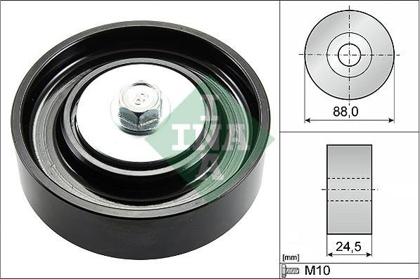 INA 532 0835 10 - Паразитна / водеща ролка, пистов ремък vvparts.bg