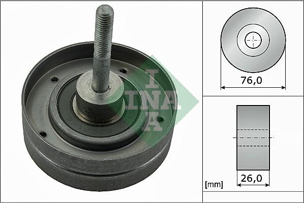 INA 532 0351 30 - Паразитна / водеща ролка, пистов ремък vvparts.bg