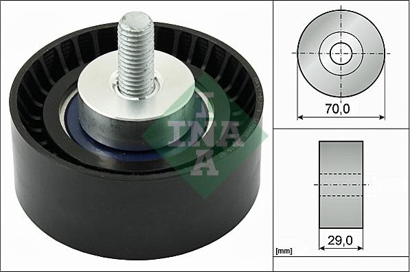 INA 532 0298 10 - Паразитна / водеща ролка, пистов ремък vvparts.bg