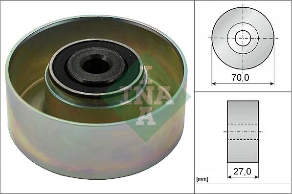 INA 532 0214 10 - Паразитна / водеща ролка, пистов ремък vvparts.bg