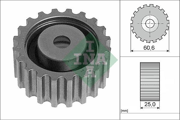 INA 532 0218 10 - Паразитна / водеща ролка, зъбен ремък vvparts.bg