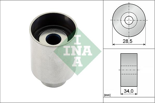 INA 532 0236 10 - Паразитна / водеща ролка, зъбен ремък vvparts.bg