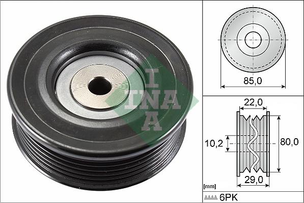 INA 532 0799 10 - Паразитна / водеща ролка, пистов ремък vvparts.bg