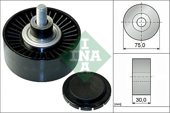 INA 532 0751 10 - Паразитна / водеща ролка, пистов ремък vvparts.bg