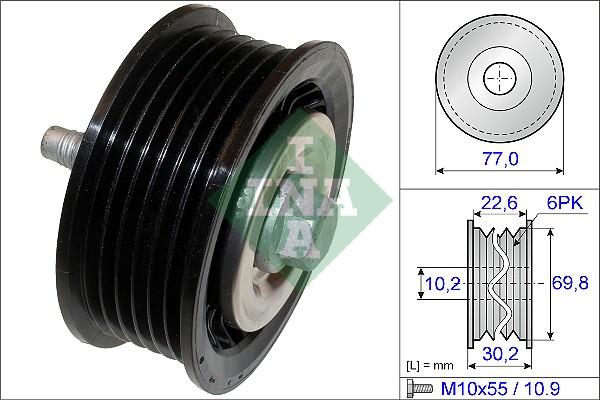 INA 532 0700 10 - Паразитна / водеща ролка, пистов ремък vvparts.bg