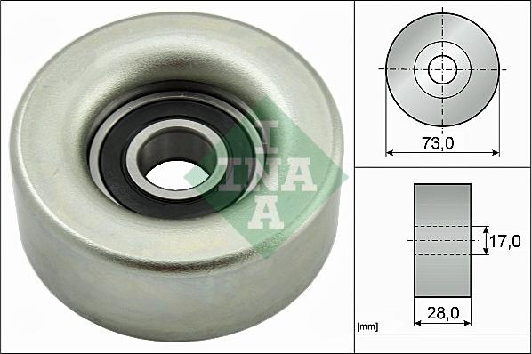 INA 532 0783 10 - Паразитна / водеща ролка, пистов ремък vvparts.bg