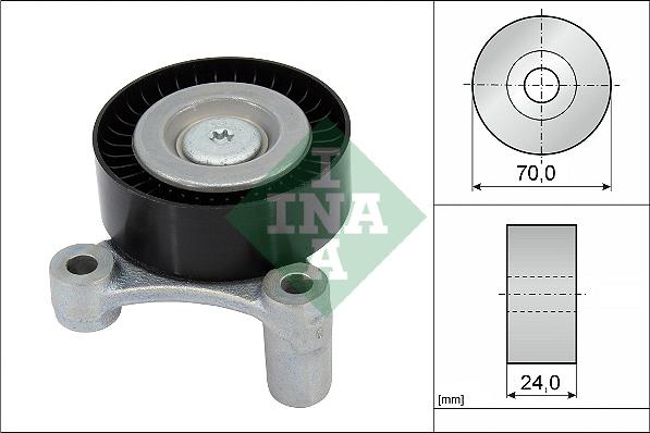 INA 532 1002 10 - Паразитна / водеща ролка, пистов ремък vvparts.bg