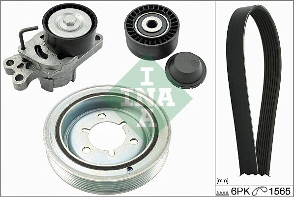 INA 529 0060 10 - Комплект пистов ремък vvparts.bg