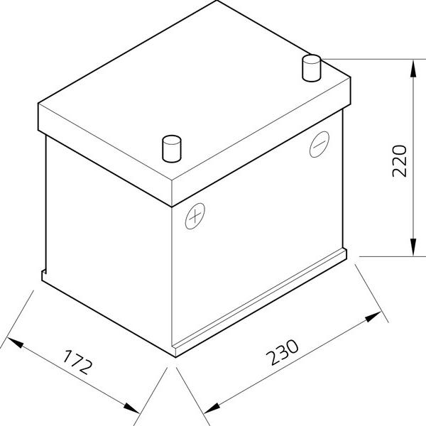 INTACT 56069BGUG - Стартов акумулатор vvparts.bg