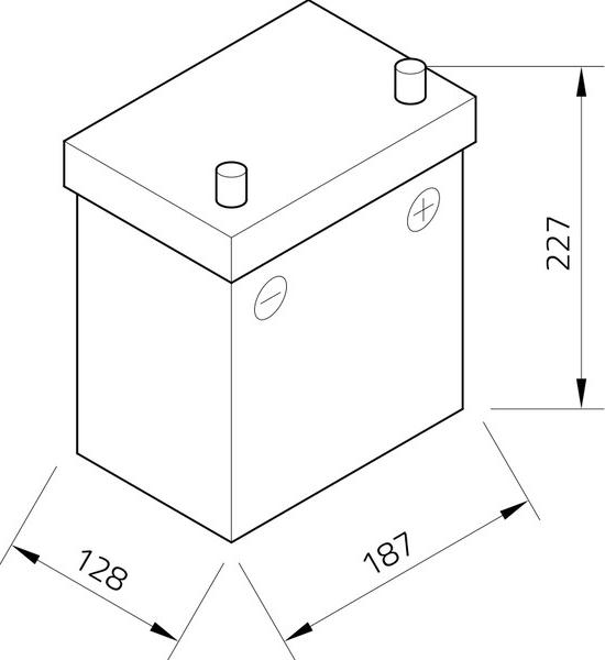 INTACT 53520GUG - Стартов акумулатор vvparts.bg