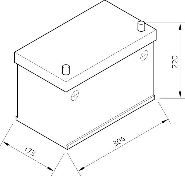 INTACT 60033GUG - Стартов акумулатор vvparts.bg