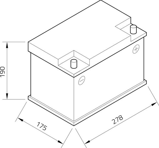 INTACT 57412GUG - Стартов акумулатор vvparts.bg