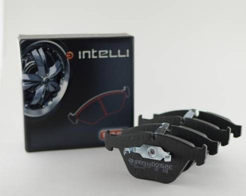 Intelli D258E - Комплект спирачно феродо, дискови спирачки vvparts.bg