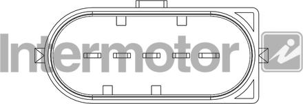 INTERMOTOR 19468 - Въздухомер-измерител на масата на въздуха vvparts.bg