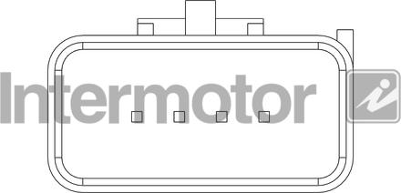 INTERMOTOR 19353 - Въздухомер-измерител на масата на въздуха vvparts.bg