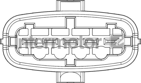 INTERMOTOR 19822-M - Въздухомер-измерител на масата на въздуха vvparts.bg