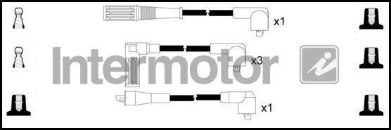 INTERMOTOR 83059 - Комплект запалителеи кабели vvparts.bg