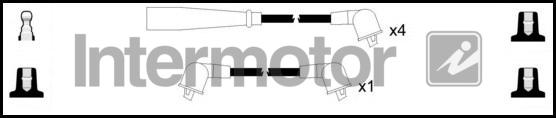 INTERMOTOR 83089 - Комплект запалителеи кабели vvparts.bg
