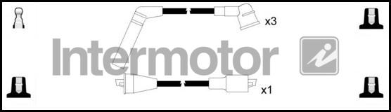 INTERMOTOR 76048 - Комплект запалителеи кабели vvparts.bg