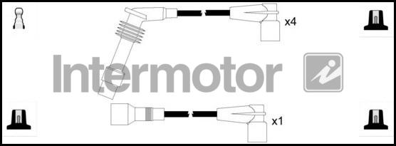 INTERMOTOR 76052 - Комплект запалителеи кабели vvparts.bg