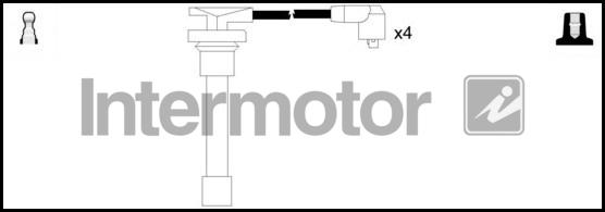 INTERMOTOR 76202 - Комплект запалителеи кабели vvparts.bg