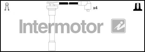 INTERMOTOR 76198 - Комплект запалителеи кабели vvparts.bg