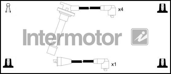 INTERMOTOR 76189 - Комплект запалителеи кабели vvparts.bg