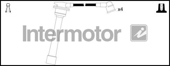 INTERMOTOR 76358 - Комплект запалителеи кабели vvparts.bg