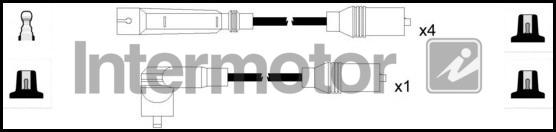 INTERMOTOR 76303 - Комплект запалителеи кабели vvparts.bg