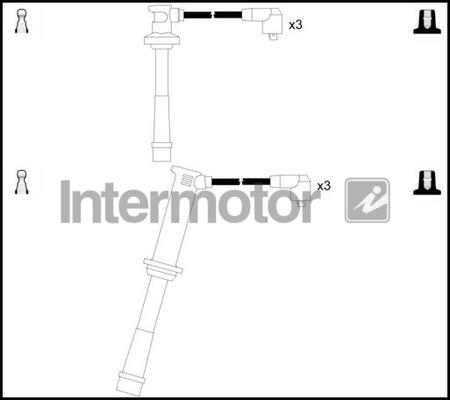 INTERMOTOR 76302 - Комплект запалителеи кабели vvparts.bg