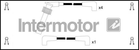 INTERMOTOR 76333 - Комплект запалителеи кабели vvparts.bg