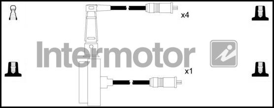 INTERMOTOR 76237 - Комплект запалителеи кабели vvparts.bg